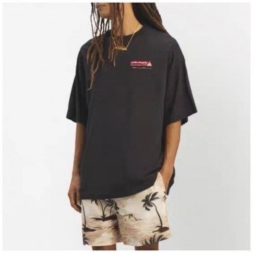 팜 엔젤스 남성 블랙 크루넥 반팔티 - Pam Angels Mens Black Tshirts 
