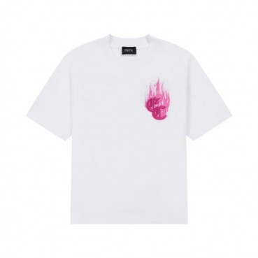 크롬하츠 남성 화이트 반팔티 - Chrom Hearts Mens White Short sleeved Tshirts 