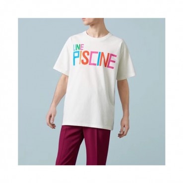 구찌 여성 화이트 크루넥 반팔티 - Gucci Womens White Short sleeved Tshirts 