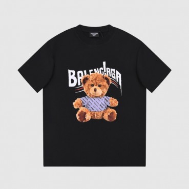 버버리 남성 블랙 크루넥 반팔티 - Burberry Mens Black Short Sleeved Tshirts 