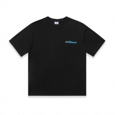 베트멍 남/녀 트렌디 블랙 반팔티 - Vetements Unisex Black Tshirts 