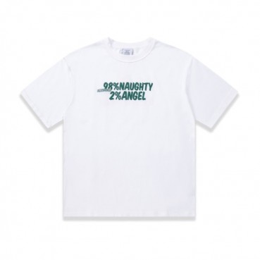 베트멍 남/녀 트렌디 화이트 반팔티 - Vetements Unisex White Tshirts 