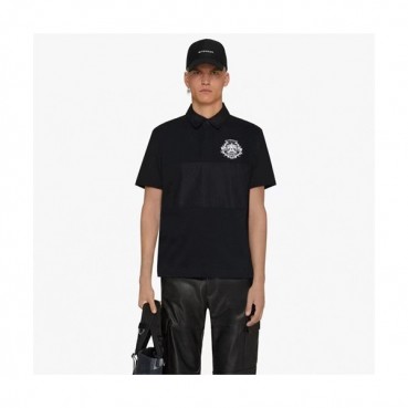 지방시 남성 블랙 폴로 반팔티 - Givenchy Mens Black Short Sleeved Tshirts 