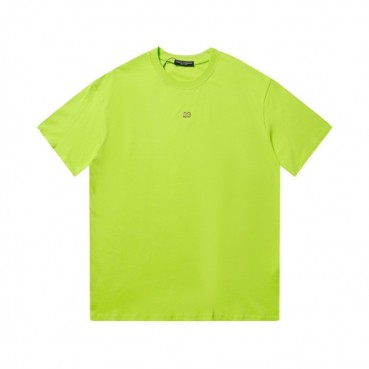돌체앤가바나 남성 그린 크루넥 반팔티 - Dolce&Gabbana Mens Green Tshirts 