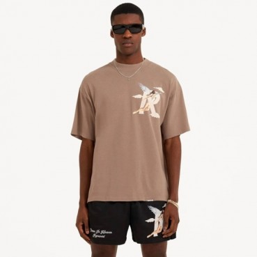 리프리젠트 남성 카멜 크루넥 반팔티 - Represent Mens Camel Tshirts 
