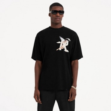 리프리젠트 남성 블랙 크루넥 반팔티 - Represent Mens Black Tshirts 