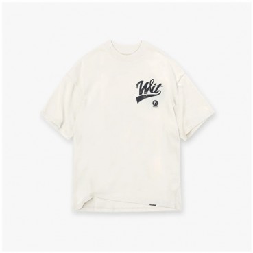 리프리젠트 남성 아이보리 크루넥 반팔티 - Represent Mens Ivory Tshirts 