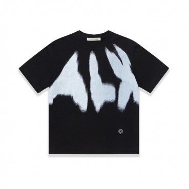 알릭스 남성 트렌디 블랙 반팔티 - ALYX Mens Black Short sleeved Tshirts 