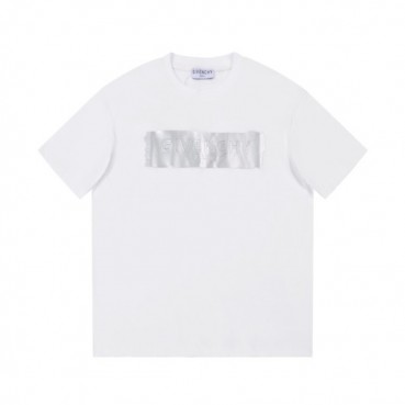 지방시 남성 크루넥 화이트 반팔티 - Givenchy Mens White Short Sleeved Tshirts 