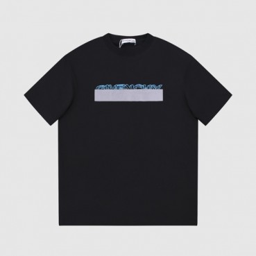 지방시 남성 크루넥 블랙 반팔티 - Givenchy Mens Black Short Sleeved Tshirts 