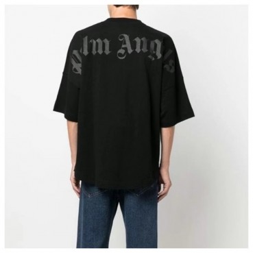 팜 엔젤스 남성 블랙 크루넥 반팔티 - Pam Angels Mens Black Tshirts 