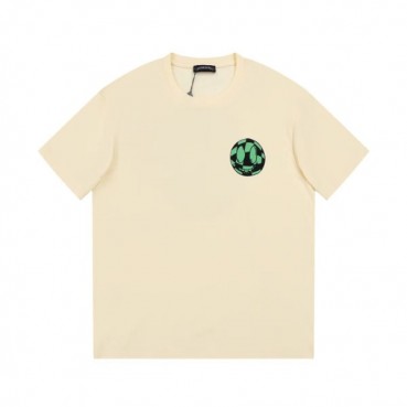 크롬하츠 남성 아이보리 크루넥 반팔티 - Chrom Hearts Mens Ivory Short sleeved T