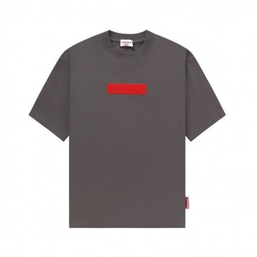 발렌시아가 남성 크루넥 그레이 반팔티 - Balenciaga Mens Gray Short sleeved T