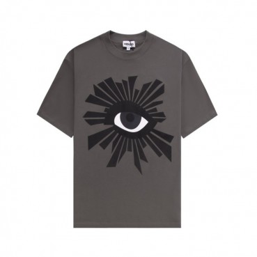 겐조 남/녀 그레이 크루넥 반팔티 - Kenzo Unisex Gray Tshirts 