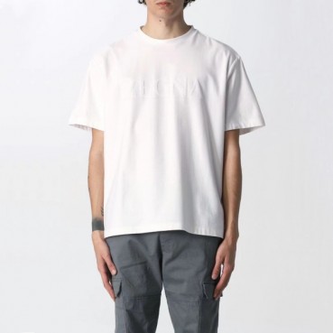 제냐 남성 화이트 크루넥 반팔티 - Zegna Mens White Tshirts 