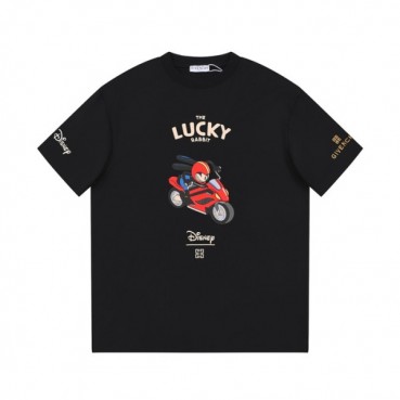 지방시 남성 크루넥 블랙 반팔티 - Givenchy Mens Black Short Sleeved Tshirts 