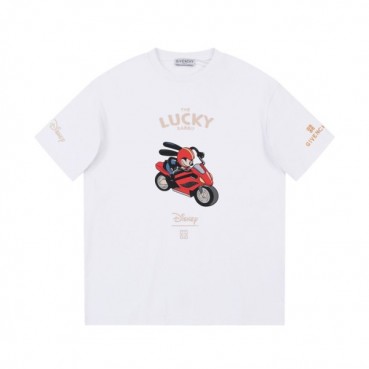 지방시 남성 크루넥 화이트 반팔티 - Givenchy Mens White Short Sleeved Tshirts 
