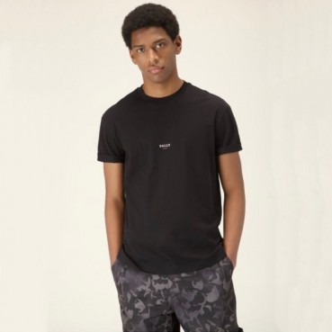 발리 남성 블랙 크루넥 반팔티 - Bally Mens Black Tshirts 