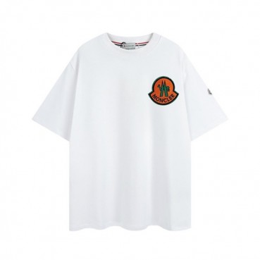 몽클레어 남성 블랙 크루넥 반팔티 - Moncler Mens Black Tshirts 