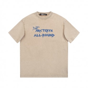 아크테릭스 남성 베이지 반팔티- Arcteryx Mens Beige Short sleeved Tshirts 