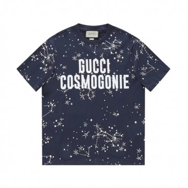 루이비통 남성 네이비 크루넥 반팔티 - Louis vuitton Mens Navy Short sleeved T