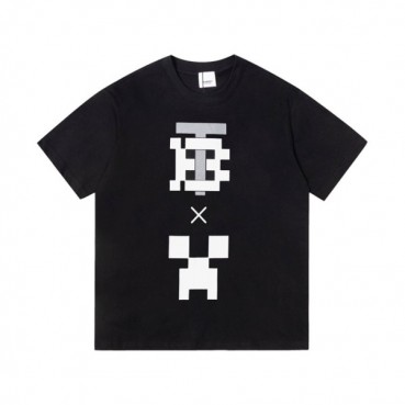 버버리 남성 블랙 크루넥 반팔티 - Burberry Mens Black Tshirts 