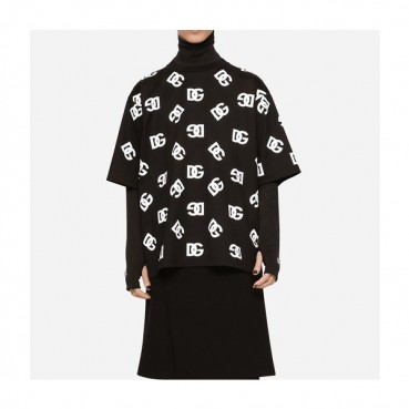 돌체앤가바나 남성 블랙 반팔티 - Dolce&Gabbana Mens Black Tshirts 