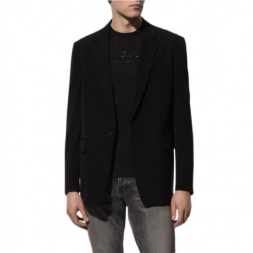 돌체앤가바나 남성 블랙 반팔티 - Dolce&Gabbana Mens Black Tshirts 