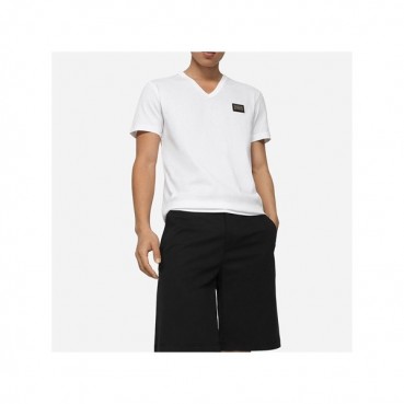 돌체앤가바나 남성 화이트 반팔티 - Dolce&Gabbana Mens White Tshirts 