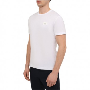 돌체앤가바나 남성 화이트 반팔티 - Dolce&Gabbana Mens White Tshirts 