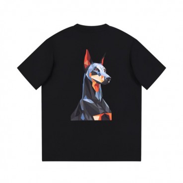 지방시 남성 크루넥 블랙 반팔티 - Givenchy Mens Black Short Sleeved Tshirts 