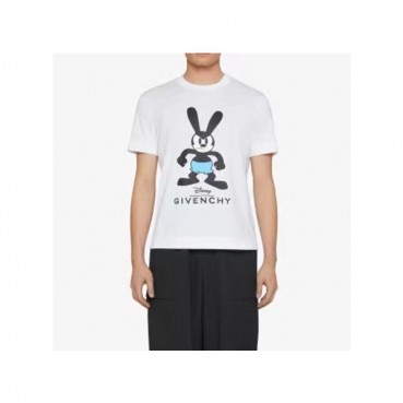 지방시 남성 크루넥 화이트 반팔티 - Givenchy Mens White Short Sleeved Tshirts 