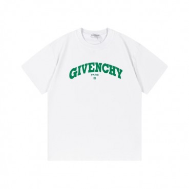 지방시 남성 크루넥 화이트 반팔티 - Givenchy Mens White Tshirts 