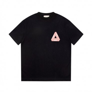 구찌 남/녀 블랙 크루넥 반팔티 - Gucci Unisex Black Short sleeved T