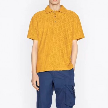 디올 남성 오렌지 폴로 반팔티 - Dior Mens Orange Tshirts 
