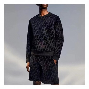 펜디 남성 블랙 투피스 - Mens Black Two