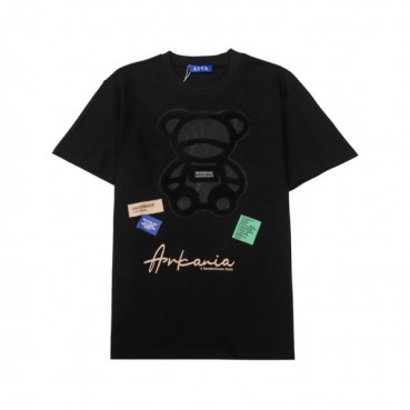 ADER 남/녀 모던 블랙 반팔티 - Unisex Black Tshirts 