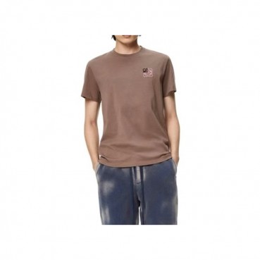 로에베 남/녀 이니셜 카멜 반팔티 - Unisex Camel Tshirts 