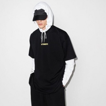 베트멍 남/녀 트렌디 블랙 반팔티 - Unisex Black Tshirts 
