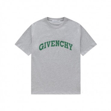 지방시 남/녀 크루넥 그레이 반팔티 - Unisex Gray Tshirts 