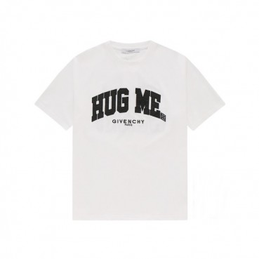 지방시 남/녀 크루넥 화이트 반팔티 - Unisex White Tshirts 