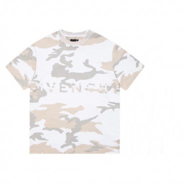 지방시 남/녀 크루넥 화이트 반팔티 - Unisex White Tshirts 