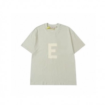 피어오브갓 남성 베이지 크루넥 반팔티 - Mens Beige Tshirts 