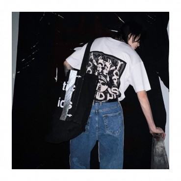 지방시 남/녀 크루넥 화이트 반팔티 - Unisex White Tshirts 