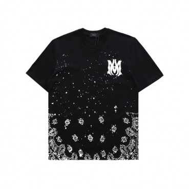 아미리 남성 블랙 크루넥 반팔티 - Mens Black Tshirts 