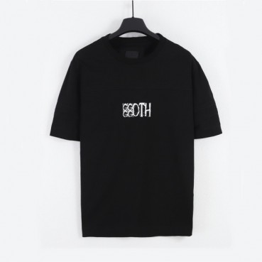 지방시 남성 크루넥 블랙 반팔티 - Mens Black Tshirts 