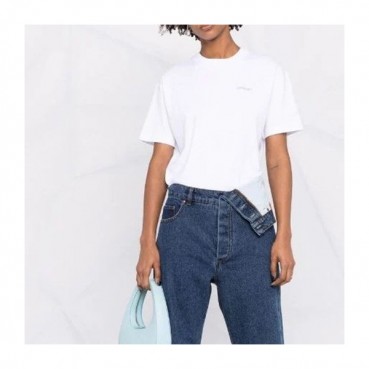 오프화이트 남/녀 모던 화이트 반팔티 - Unisex White Tshirts 