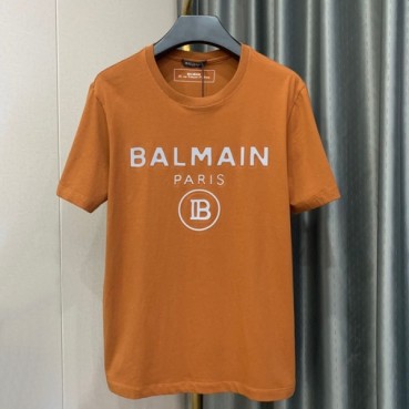 발망 남/녀 유니크 오렌지 반팔티 - Unisex Orange Tshirts 