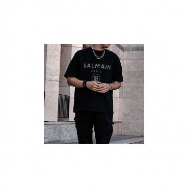 발망 남/녀 유니크 블랙 반팔티 - Unisex Black Tshirts 