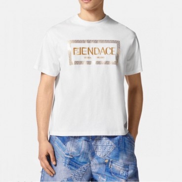 베르사체 남성 화이트 크루넥 반팔티 - Mens White Tshirts 
